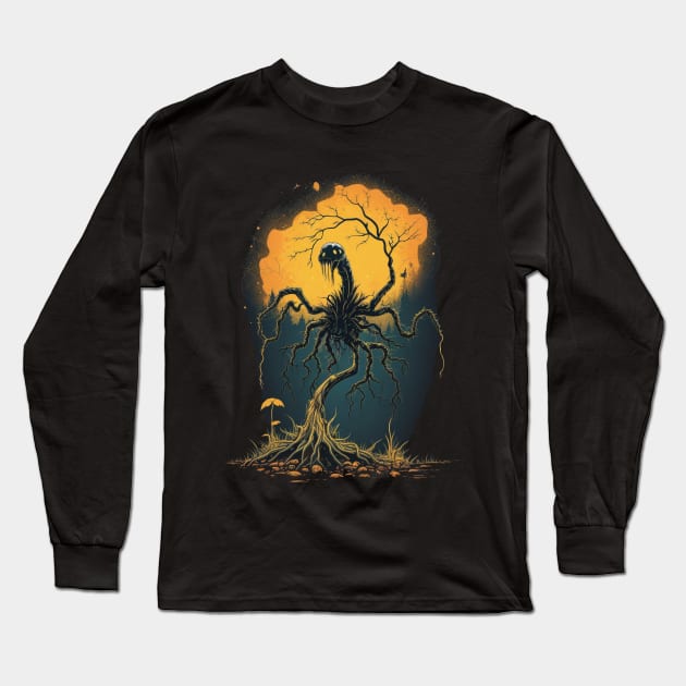 cordyceps Long Sleeve T-Shirt by Trontee